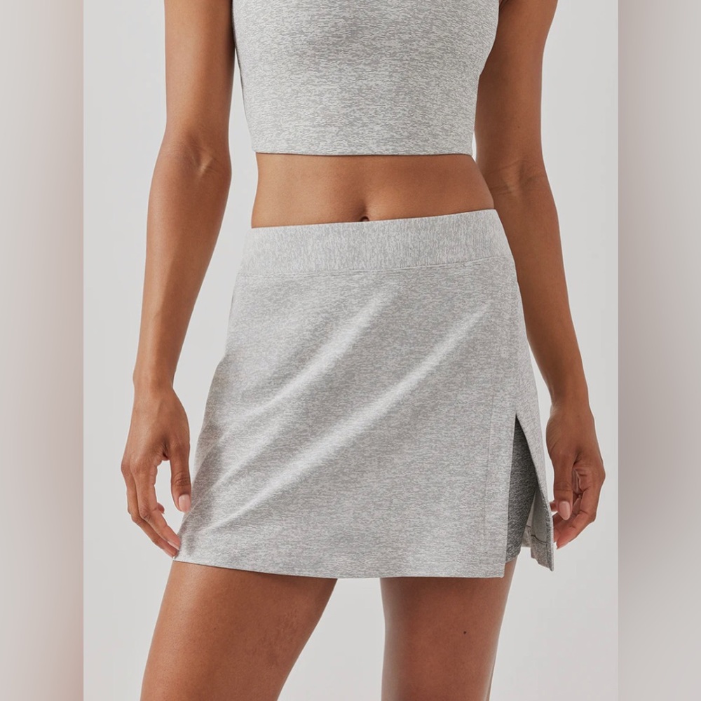 Outdoor Voices Court Skort - Grey Dove/Ash - XL